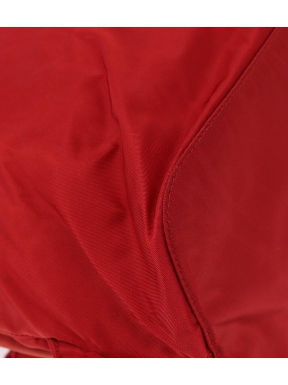PRADA Backpack Nylon Red Silver - Picture 12 of 16
